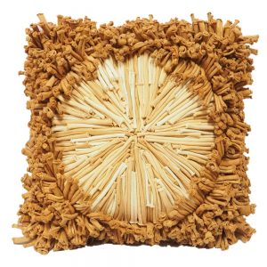Mushroom coral cushion cover