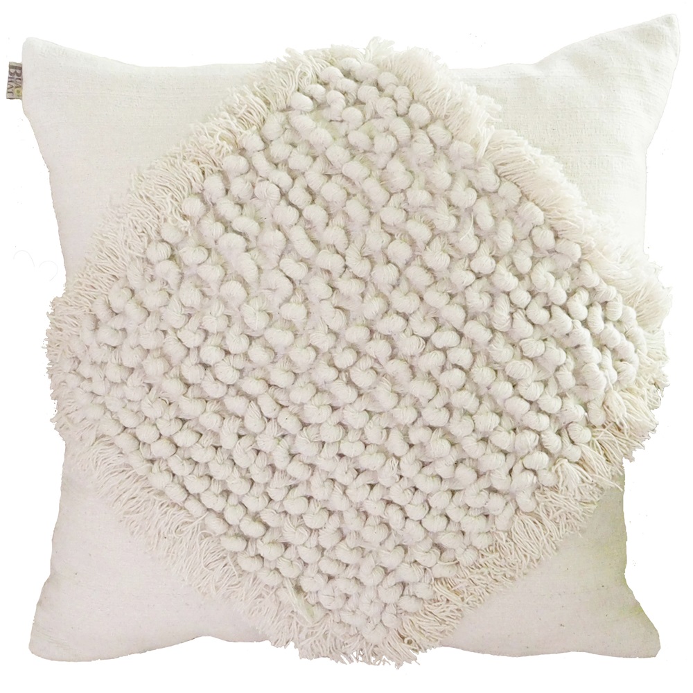 Diamond knots cushion cover
