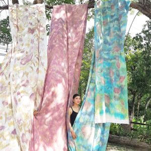 OUKE Handwoven eco print